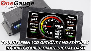 OneGauge LCD Screens