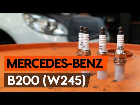 How to change spark plug on MERCEDES-BENZ B200 (W245) [TUTORIAL AUTODOC]