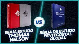 🔴 BATALHA DAS BÍBLIAS - Bíblia Estudo Thomas Nelson x Bíblia Pentecostal Global | Flávio Sacramento screenshot 1