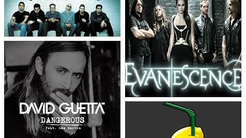 David Guetta Vs Evanescence Vs Linkin Park - Breaking The Dangerous Life (Lemon Base Mash - Up)