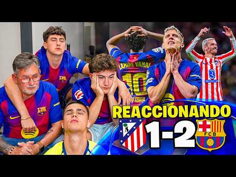 REACCIONANDO al ATLÉTICO DE MADRID 1-2 BARÇA *ELIMINADOS de la CHAMPIONS OTRA VEZ* thumbnail