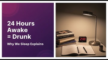 Skipping Sleep = Being Drunk? The Science That Changes Everything | Why We Sleep