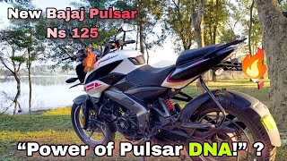 Pulsar NS125 – The Most Stylish 125cc Bike?" New model with 3 Modes and Navigation 🧭 #pulsar #ns125