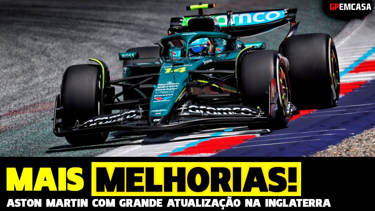 Aston Martin Não Desiste E Terá Grande Atualização Para O Gp Da Inglaterra | Fórmula 1 |Gpemcasa