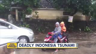 Tsunami in Indonesia kills at least 222 without warning