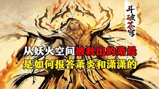 被救出的萧晨是如何回报萧炎的，不仅成为了魂灭生最严厉的父亲，同时还赐予了萧潇一场逆天的机缘