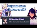 Ei's VA Sawashiro Miyuki also can't cook...[ENG]