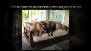 Ridgidbuilt Criss Cross Hanging Daybed Swing