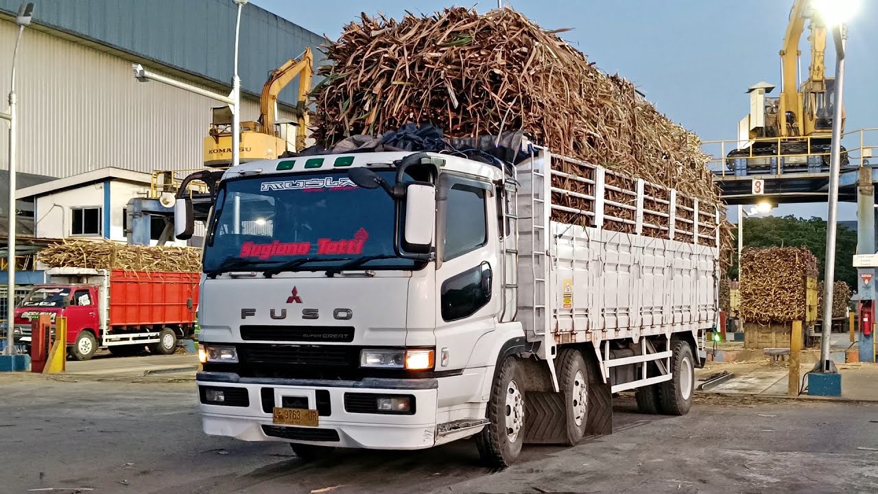 Truk Mewah Pengangkut Tebu | FUSO Super Great Musla Trans Utama