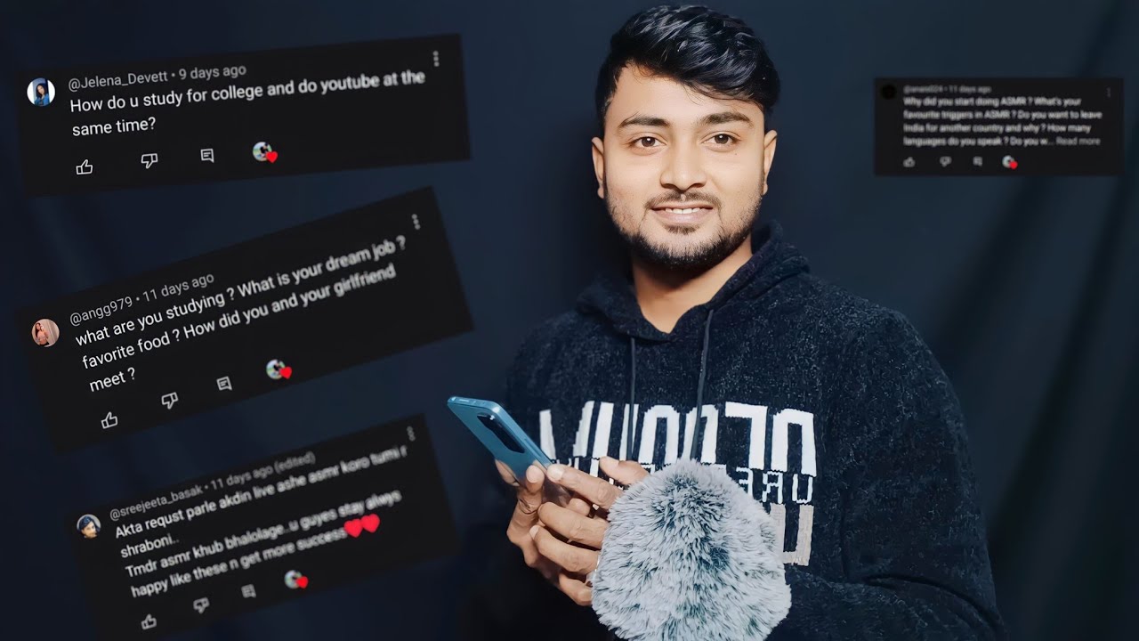 ASMR WHISPERED Q&A! Answering your questions