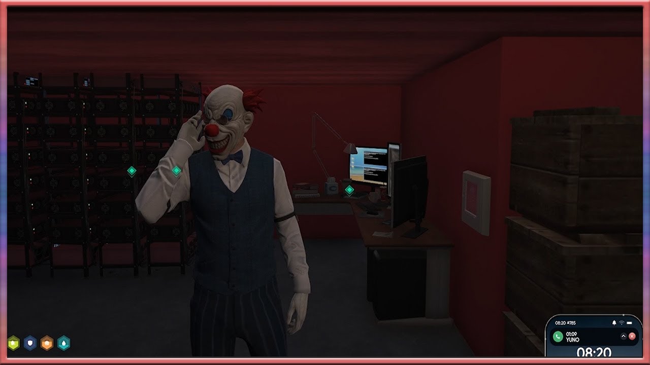Chatterbox calls Yuno for updates and offer a spot to drive for heists ...