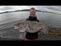 3 Days Fishing for Alaskan Cod from Shore