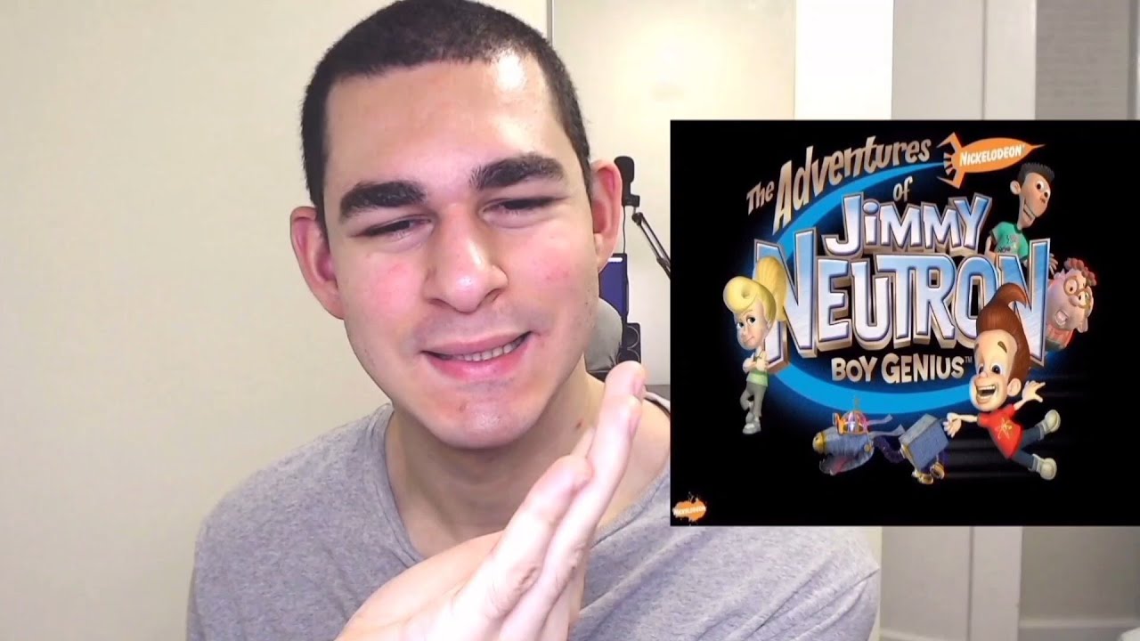 ALIEN reacts to Justis's childhood tv show Jimmy Neutron E1 - YouTube