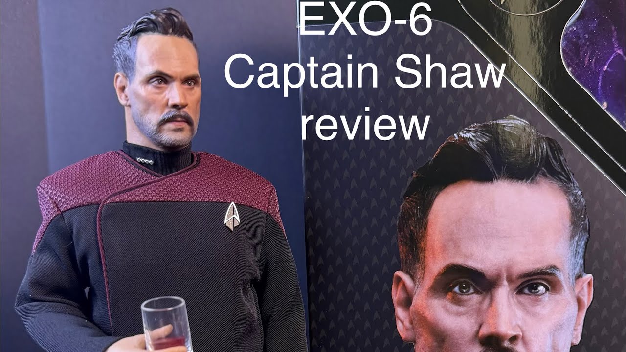 Музейная фигурка EXO-6 Star Trek в масштабе 1/6. Капитан Шоу из 3-го сезона сериала «Звёздный пут...