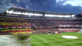 Xiulada al rei i a l'himne espanyol - Final Copa del Rei, Camp Nou, 30.05.2015