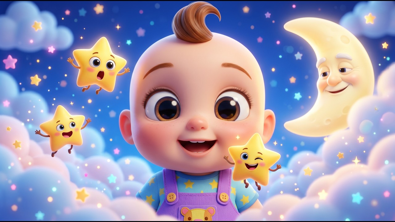 Good Night Twinkle Little Star 🌟 Nursery Rhymes & Baby Songs for