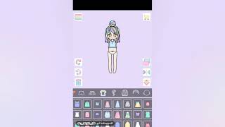 تعليم كيف تعمل شخصيات كيوت في لعبة pastel Girl💙 screenshot 5