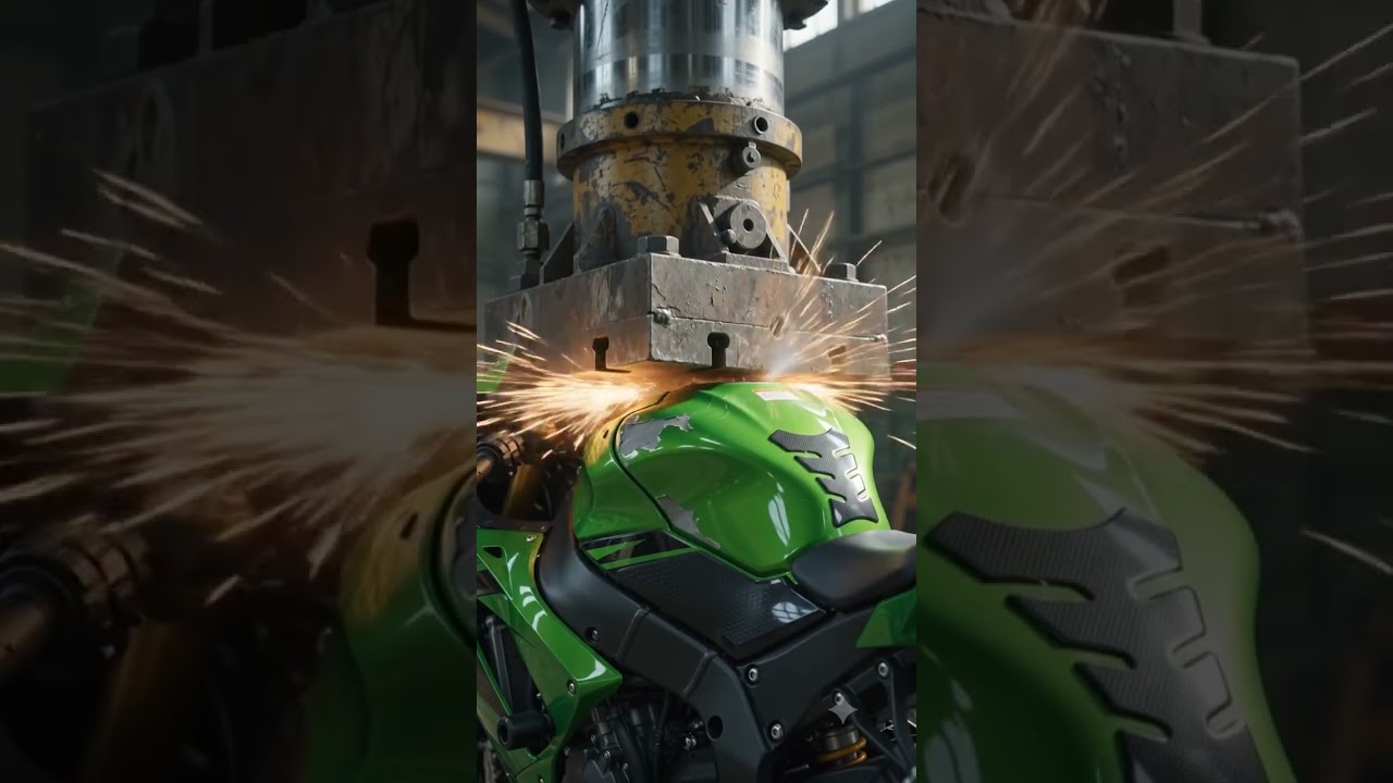 落下ぶつ ZX 10R crash hydraulic 😱😱😱😱😱😱😱😱😱😱 - YouTube