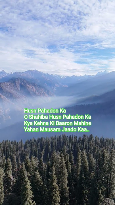 Husn Pahadon Ka | IndoFuzon #shortsfeed #trending #love