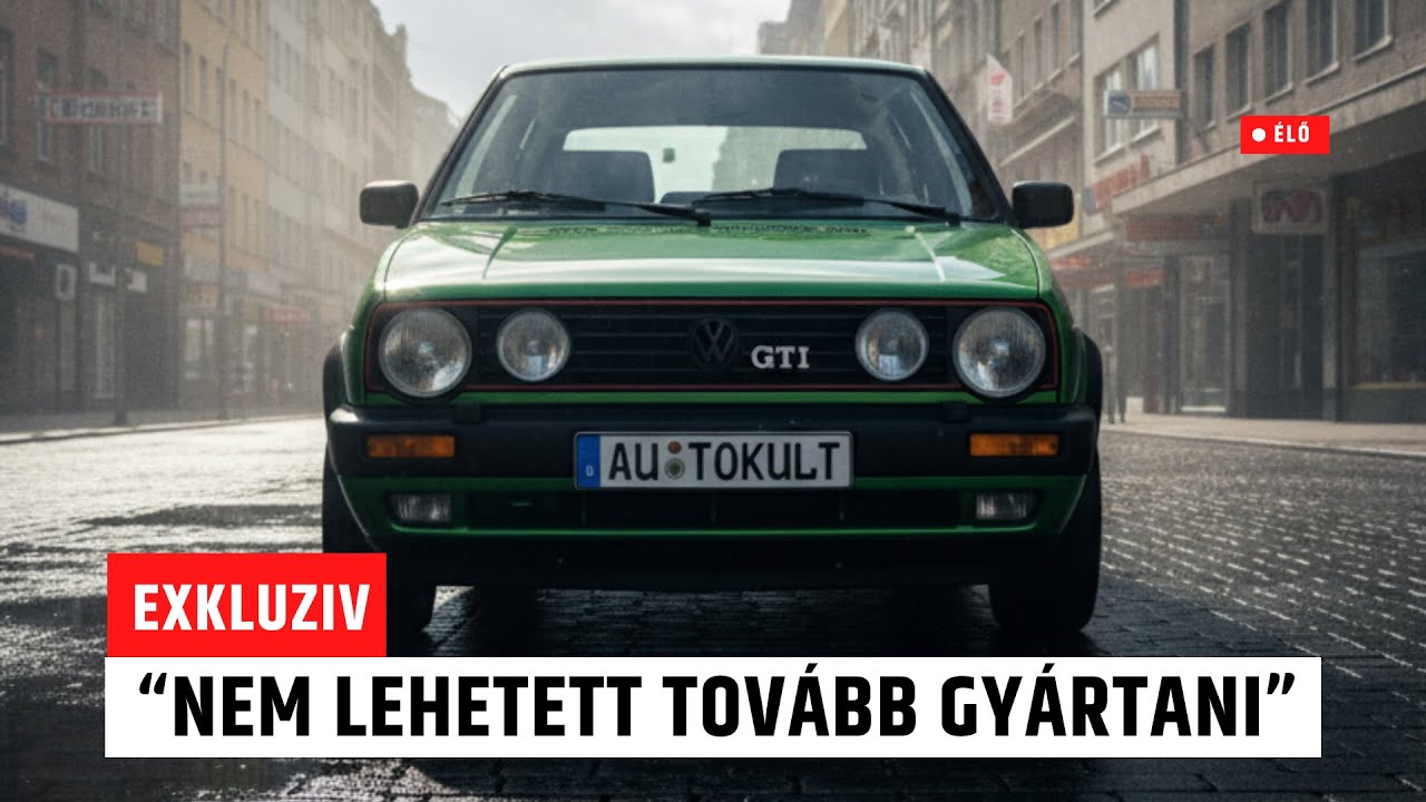 Mi történt VALÓJÁBAN a VW Golf II GTI-vel