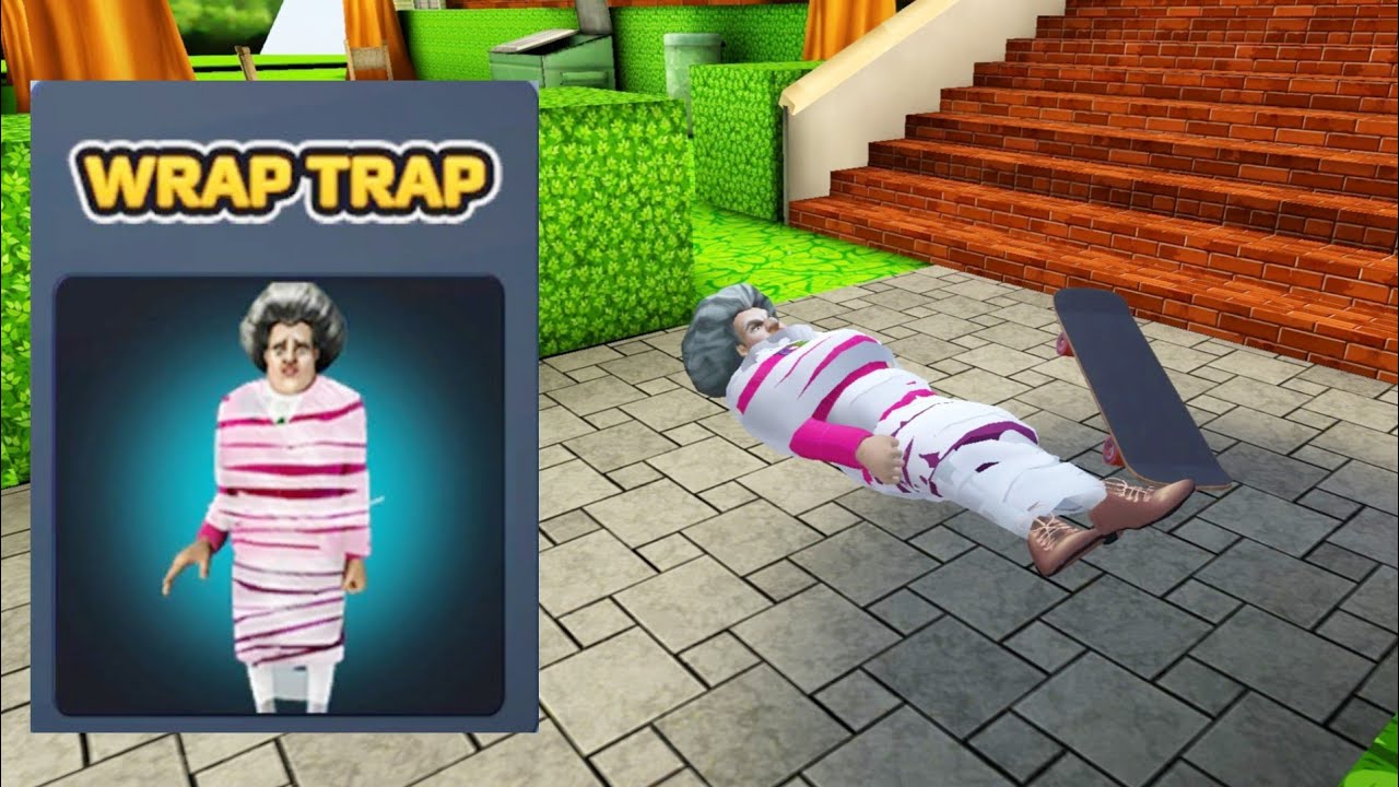 Scary Teacher 3D Wrap Trap