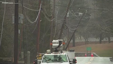 Power outages and downed lines throughout Connecticut cause problems