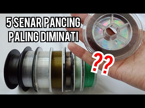 5 Senar Pancing Paling Diminati