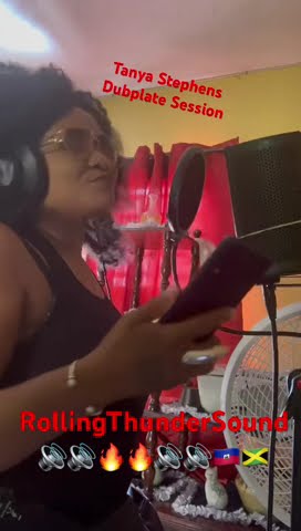 Tanya Stephens. Dubplate Seession RollingThunderSound 🔊🔊🔥🔥🔊🔊