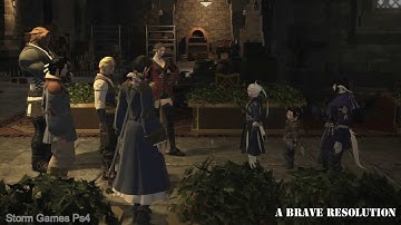 ↳ Final Fantasy XIV ↴- Heavensward - A Brave Resolution