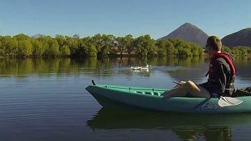 Bixler 1.1 first flight on Lake Pearson Water Landing and aerobatics Gopro HD