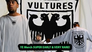 Rare Merch Alert! Exclusive Unboxing of YE & Ty $ign Vultures Album T-Shirt | Miami Listening Party!