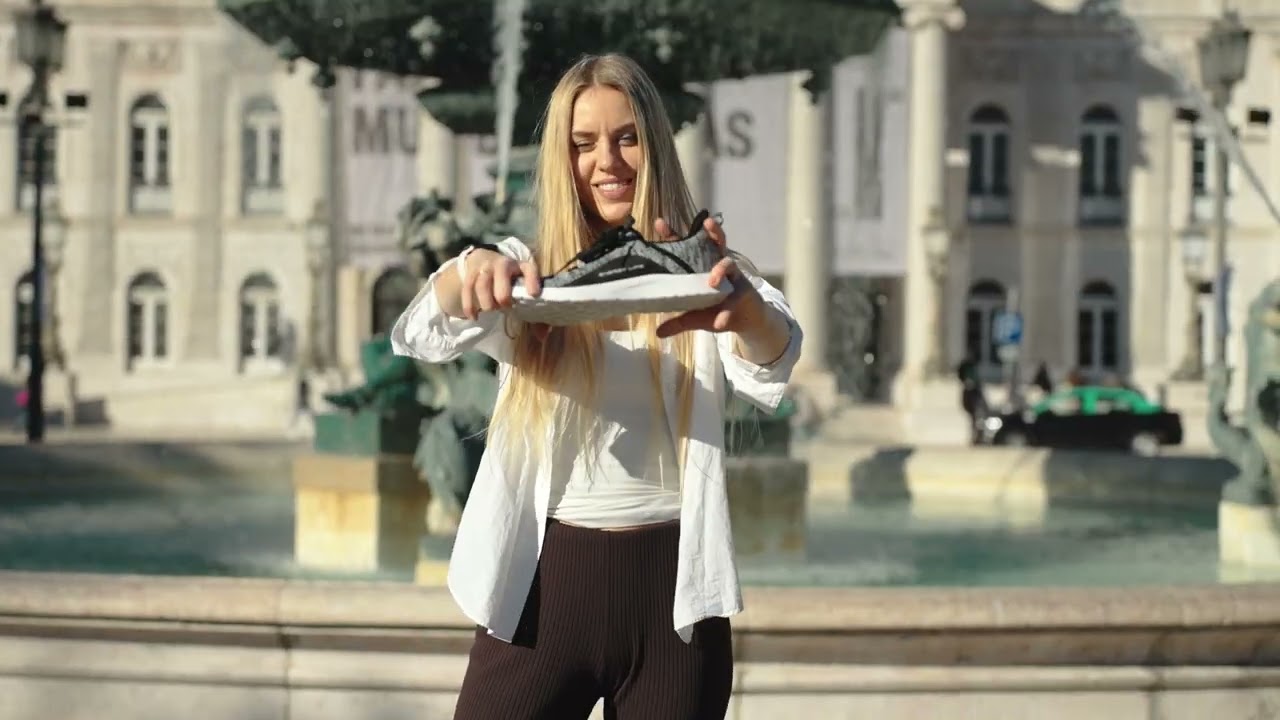 Aleader Women's Energy Cloud X Sneakers // White + Gray (US: 6) video thumbnail