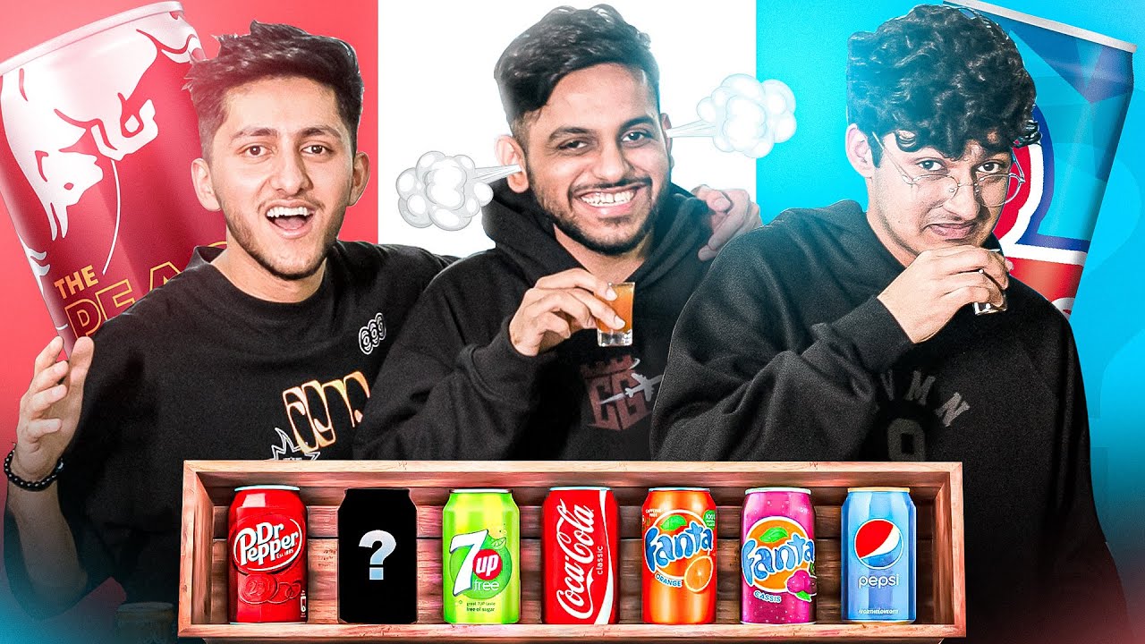 Guess The Cold Drink Challenge And Win The Money 😍 1 Drink = ₹500