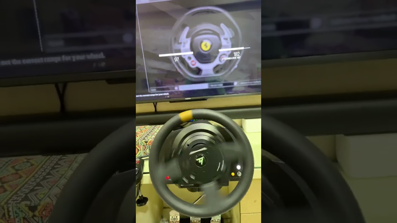 Calibrating Thrustmaster TX RW Lether Edition On Project Cars 😮‍💨 || Racing Wheel || 😲