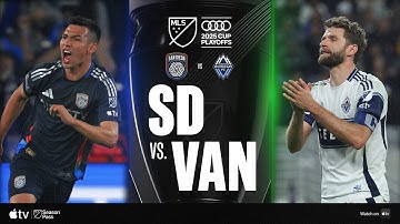 San Diego FC vs. Vancouver Whitecaps FC | Full Match Highlights | 2025 Audi MLS Cup Playoffs