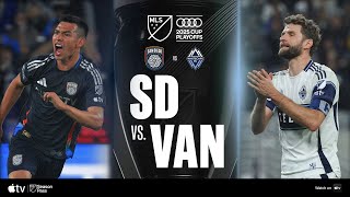 San Diego FC vs. Vancouver Whitecaps FC | Full Match Highlights | 2025 Audi MLS Cup Playoffs