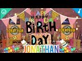 Happy birthday (JONATHAN)...