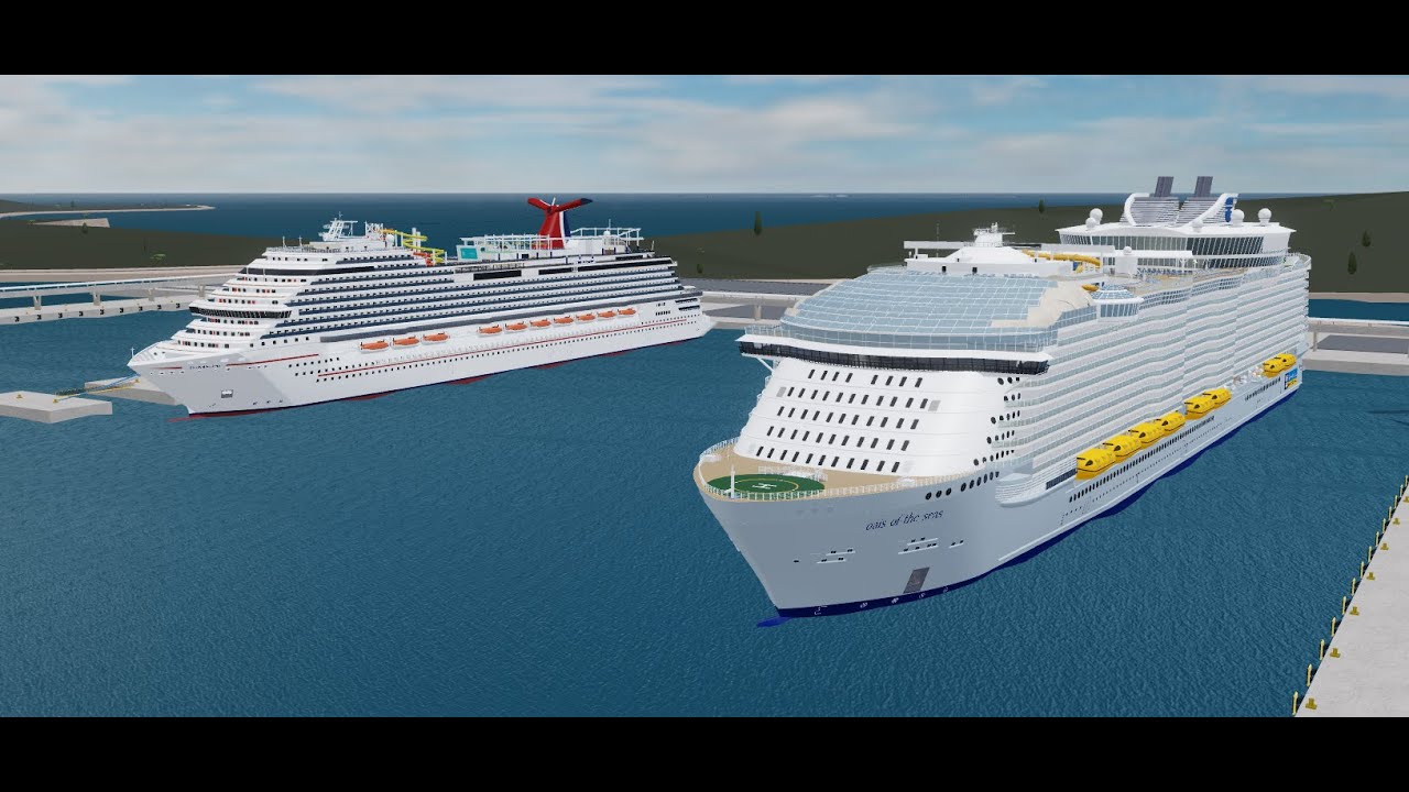 Carnival Horizon arrival to Ibiza with bridge pov. Roblox