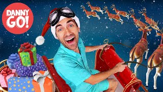 Danny's Sleigh Ride Adventure! 🦌🛷❄️ Christmas Brain Break Dance | Danny Go! Holiday Songs for Kids screenshot 3