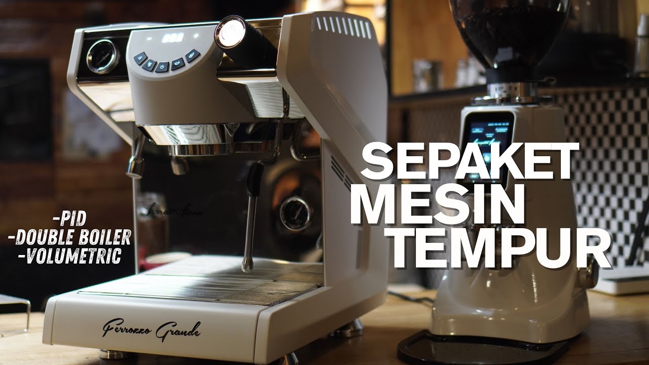 20 JUTAAN DAPAT 2 MESIN KOPI SIAP TEMPUR (REVIEW FERRATI FERRO FCM 3149 & FGM AF74)