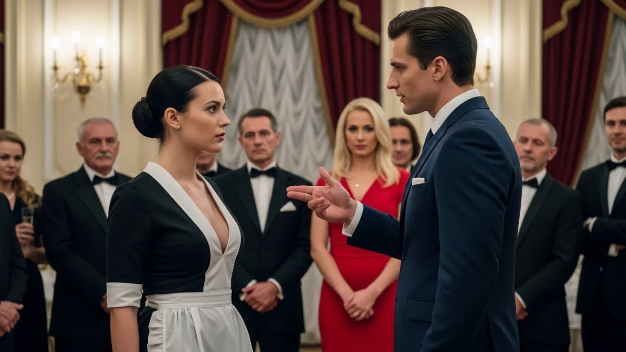 „To miejsce nie jest moje” — powiedziała pokojówka, lecz arogancki milioner upokorzył ją przed elitą