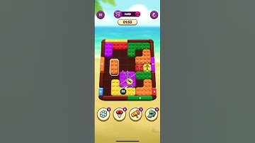Wooden Slide: Block Escape, Level 75 #colorblocks #gaming #games