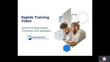 Rapids Video Series 2: Verifying Program Information