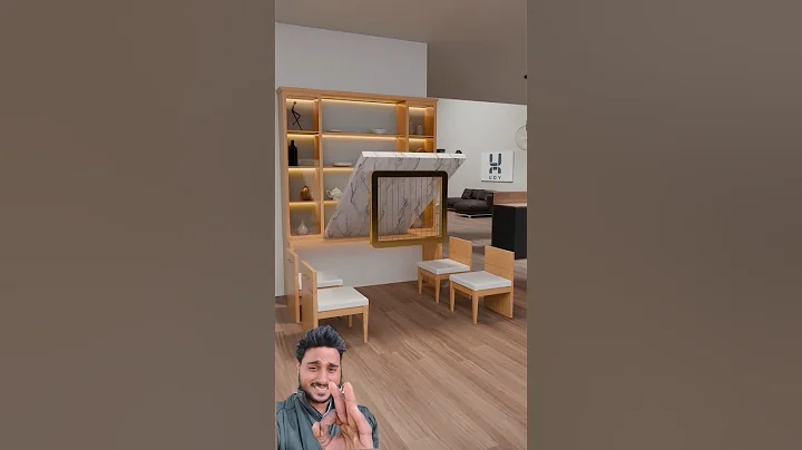 This Showcase Turns Into a Full Dining Table! Solid Wood Furniture Design