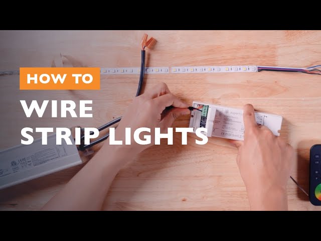 Ridiculously Easy DIY Light Strips! (no soldering) 