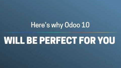 Odoo 10 - News