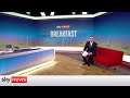 Sky News Breakfast: Biden warns "distinct possibility' of Russian invasion