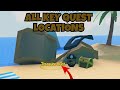 ALL TREASURE HUNT KEYS BEARD BANDIT QUESTS (Mining SImulator 2 Roblox)