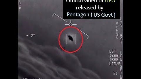 Complete Pentagon UFO video ( Tic Tac UFO Video ) - Declassified Video Clip