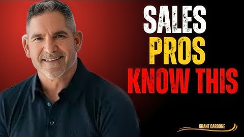 The BEST Tips for Professional Sales People | Top 1% Closers Mindset||Grant Cardone